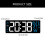 LED Digital Wall Clock with Temp & Humidity Display 5