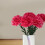 7-Head Artificial Silk Carnation Bunch, 41 cm 5