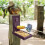 Wooden Squirrel and Bird Feeder with Tray 5