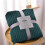 Soft Flannel Throw Blanket 100x70cm Pink 2