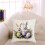 Easter Linen Pillowcase 45x45 cm 4