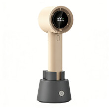 Mini-Einzelventilator mit 90-Grad-Einstellung und 1800 mAh-Grau