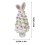 Easter Tree Statue Resin Desktop Decor 5.9 Inches 3