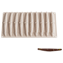 Sturdy Silicone Herb Cake Pan With Even Heat-Light coffee