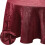 Damask Tablecloth Round 90 Inch Waterproof Polyester 2
