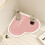 Heart-Shaped Kitchen Sink Drying Pad 30x30cm Pink 4