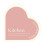 Heart-Shaped Kitchen Sink Drying Pad 30x30cm Pink 5