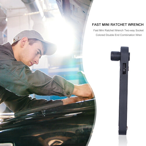 Mini Ratchet Wrench 1/4" Hex Socket Spanner 2