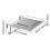 Foldable Cabinet Door Shelf & Countertop Extender – Black 3