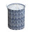 Fabric Folding Storage Basket – Gray, 12" x 10" x 8", 1 2