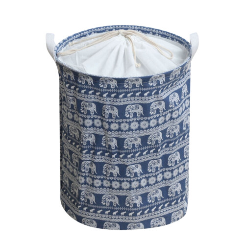 Fabric Folding Storage Basket – Gray, 12" x 10" x 8", 1 1