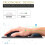 Ergonomic Memory Foam Mouse Pad with Wrist Support 2