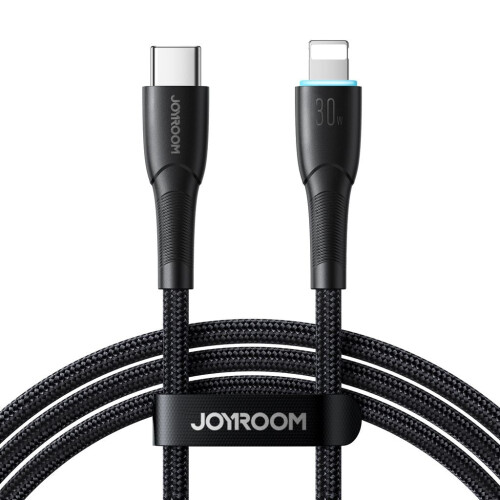 Joyroom USB-C to Lightning Cable Fast Charging 30W, 1m - Black