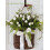 White Artificial Tulips Real-Touch PU 13.2in Bouquet 3