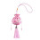 Embroidered Chinese Drawstring Sachet Bag Light Blue 5
