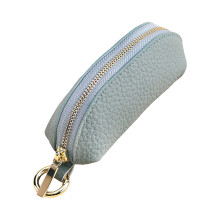 Sac à main Compact en cuir PU souple pour femmes,-Bleu