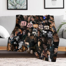 Ian Somerhalder flannel blanket 30x40 inch