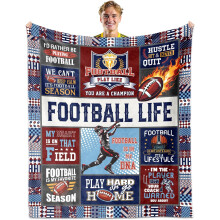 Football Blanket for Boys and Men 60x50 inches