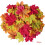 Artificial Maple Leaves 8cm Silk Fall Decorations 1