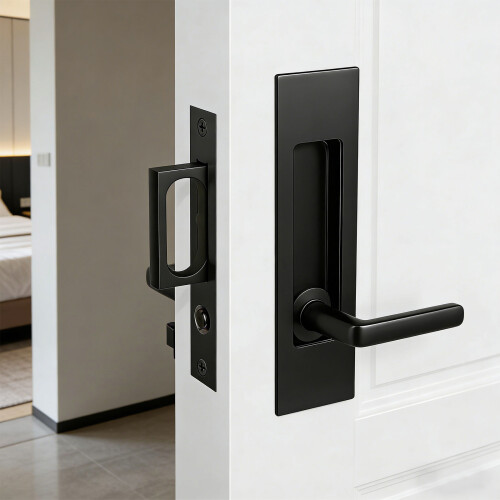 Assemblée rapide supérieure de poignée de porte à ressort-Argent 2