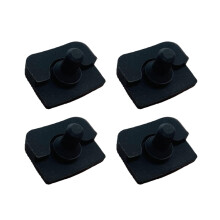 Silikon-Heißluftfritteusenpuffer, 4er-Pack