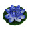 Floating Lotus Flower with Lily Pad 27cm Blue 1