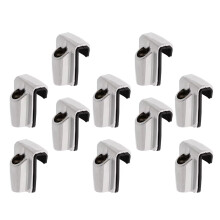 10 stuks Drum Claws Haken met rubberen pakking Percussie Drum