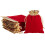 Velvet Drawstring Pouches with Gold Trim – 30 Pack 1