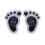 MOQIN Solar Paw Print Ground Lights (2 Pack) 1