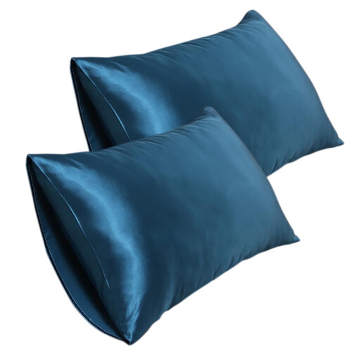Satin Pillowcase 20x30 Inch Envelope Closure Pack of 2