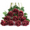 Black Artificial Silk Roses – 12 Pack, 21.2 in Long Stem 1