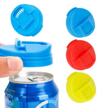 Set van 3 herbruikbare deksels voor frisdrankblikjes