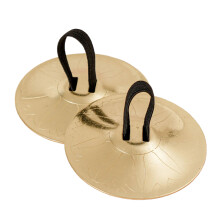 1 Paar kleine Becken für Kinder, Fingerbecken, Bauchtanz,-Gold