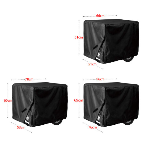 Flexible 420D-verstärkte Generatorabdeckung zum-78x60x53cm 1