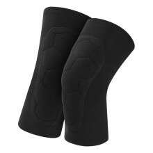 Lot de 2 manchons de soutien ergonomiques pour genoux,-Noir M