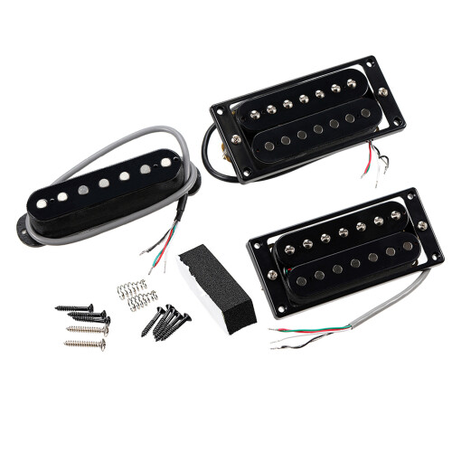 Ensemble de micros de guitare conçus avec précision, dotés d'une