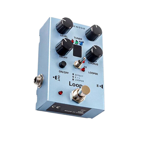Pédale d'effet de guitare électrique, remplacement-Effets Bleu