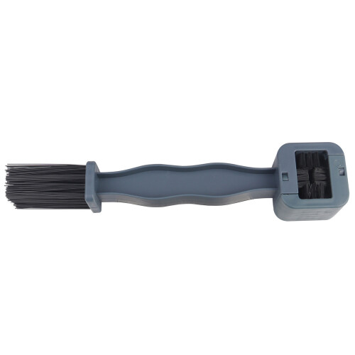 Nettoyage de chaîne compact avec brosse à tête et queue à