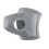 Adjustable Athletic Knee Brace with Side-L gray right foot 1