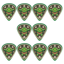 Pagaie de guitare électrique acoustique-B 0,46 mm