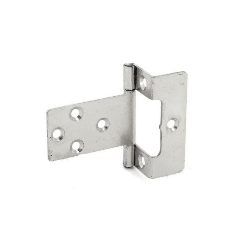 Securit Zinc Plated Flush Hinge (Pack Of 2) 5063107481481