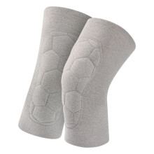 Set of 2 Windproof Thermal Knee Warmer Sensitive Joint-grey L