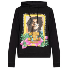 (XL, Black) DSquared2 Mens Bob Marley Hoodie