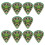 Large Triangular Guitar Pick Acoustic Electric Guitar-B 1.0mm 1