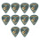 Large Triangular Guitar Pick Acoustic Electric Guitar-A 0.46mm 1