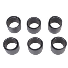 6pack Fishing Rod Protectors Features Quickly-Black