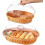 Wicker Bread Basket with Acrylic Lid 1