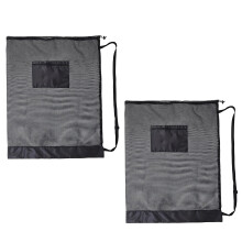 Basketball Storage Net Bag Soccer Football Mesh Fabric-2pcs
