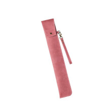 Leather Drumsticks Carring Bag Drum Stick Protective Bag-Pink
