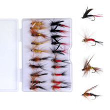 Professioneller Köderanzug zum Fliegenfischen,-20 Stück
